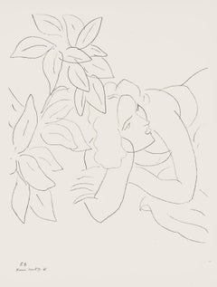 Matisse, Série E, var. 8 (Duthuit 9), Dessins, Thèmes et variations (after)