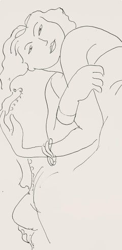 Matisse, Série F, var. 2 (Duthuit 9), Dessins, Thèmes et variations (d'après)