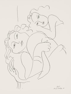 Matisse, Série F, var. 5 (Duthuit 9), Dessins, Thèmes et variations (dopo)