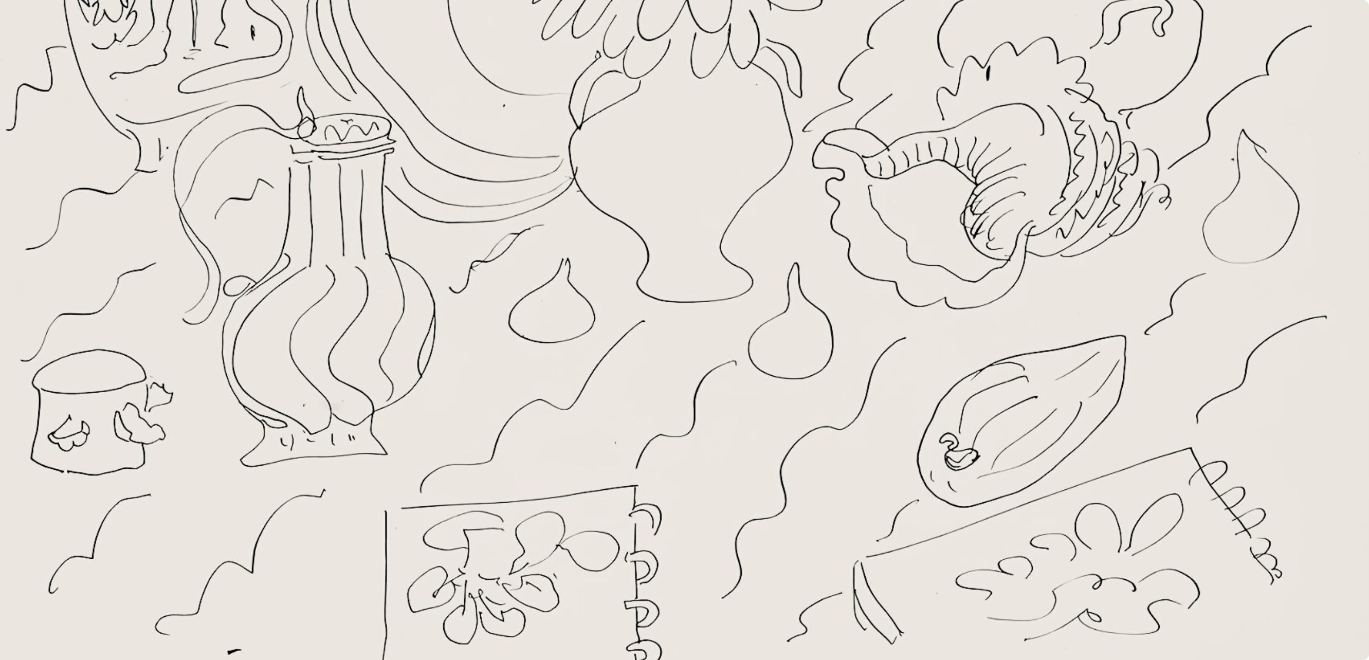 Matisse, Série G, var. 2 (Duthuit 9), Dessins, Thèmes et variations (after) - Modern Print by Henri Matisse