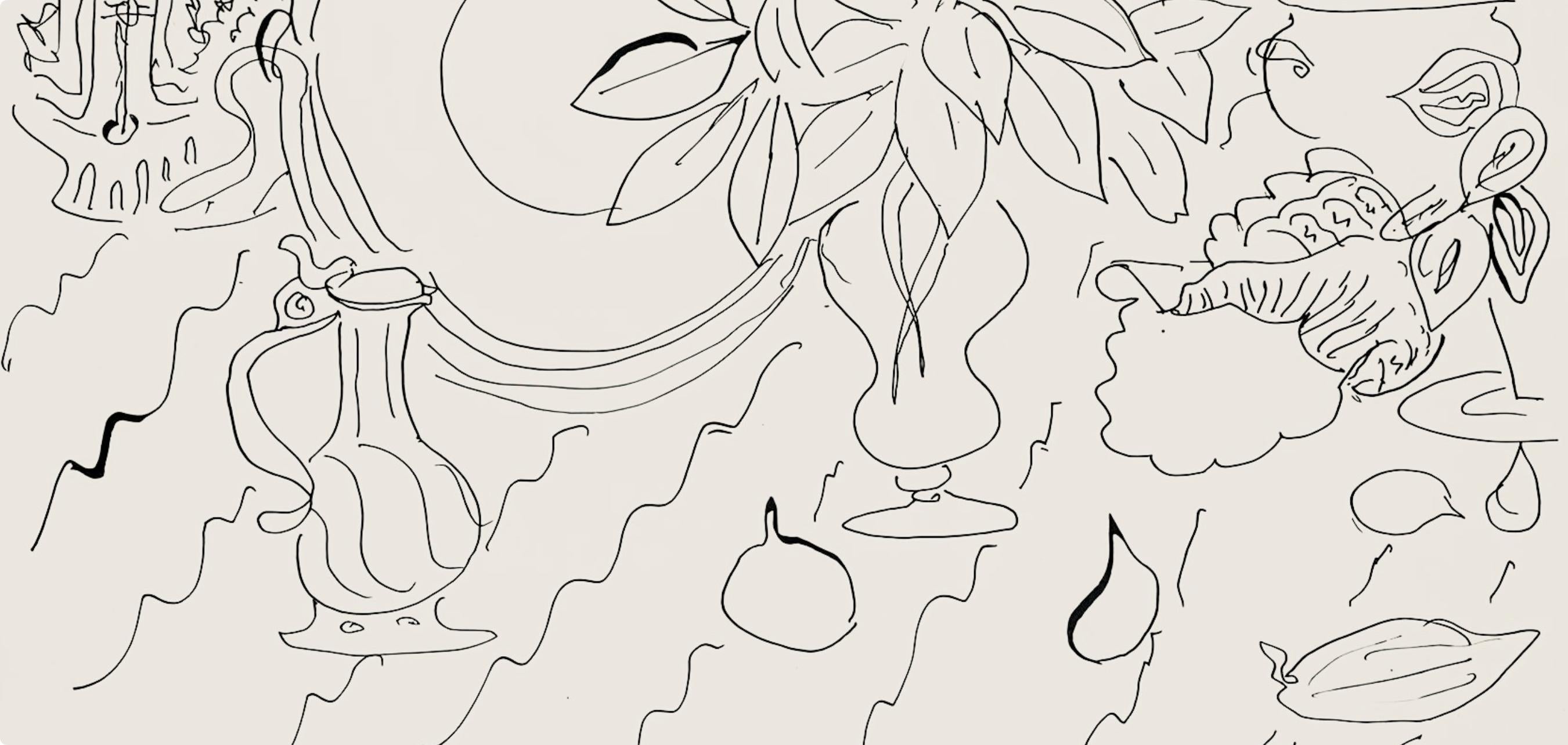Matisse, Série G, var. 3 (Duthuit 9), Dessins, Thèmes et variations (after) - Modern Print by Henri Matisse