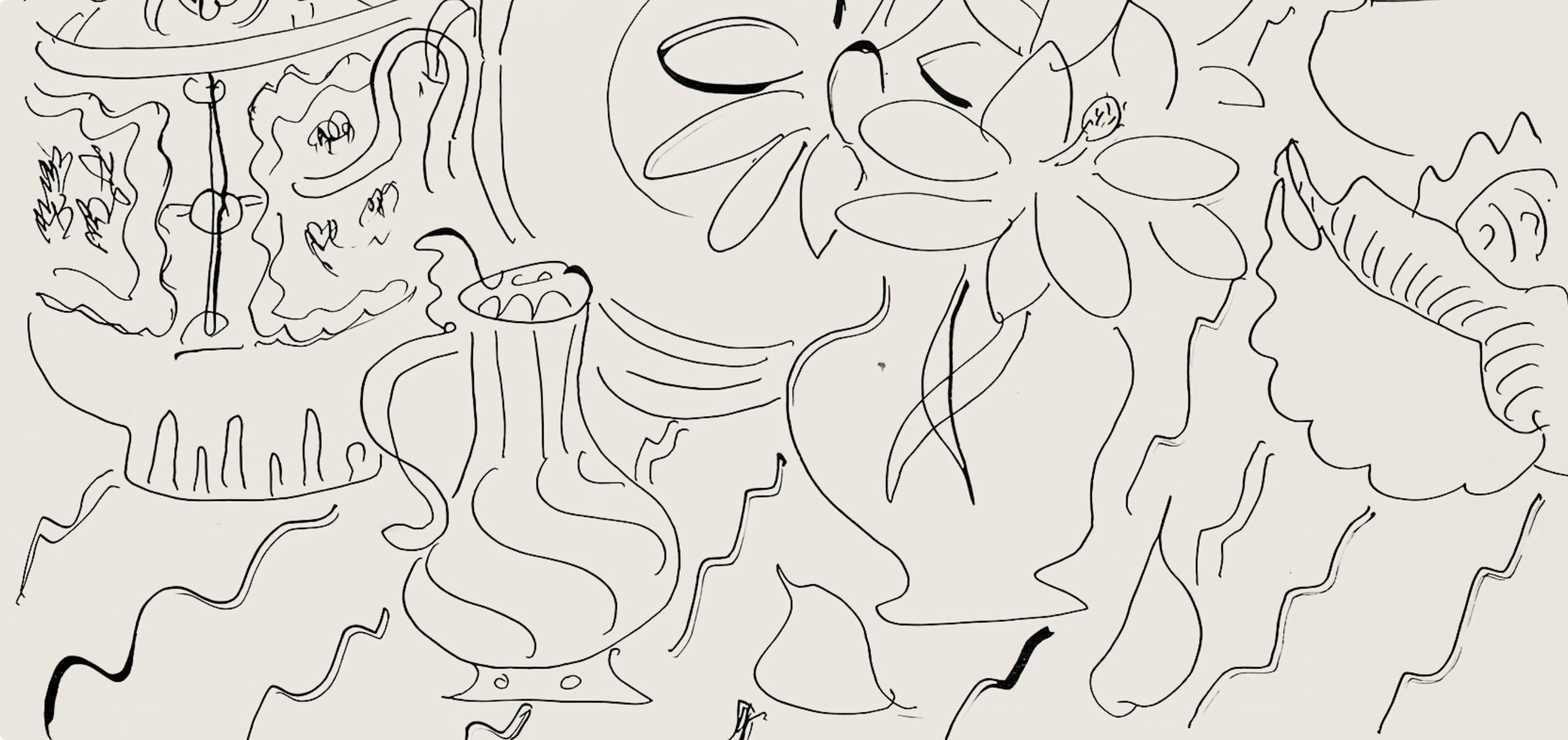 Matisse, Série G, var. 4 (Duthuit 9), Dessins, Thèmes et variations (after) - Modern Print by Henri Matisse