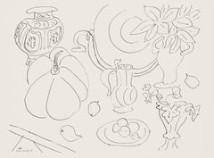 Matisse, Série G, var. 6 (Duthuit 9), Dessins, Thèmes et variations (after)