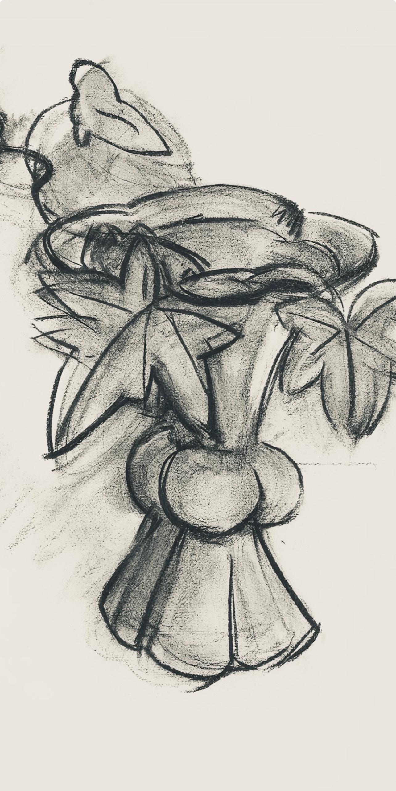 Matisse, Série H, var. 1 (Duthuit 9), Dessins, Thèmes et variations (after) - Print by Henri Matisse
