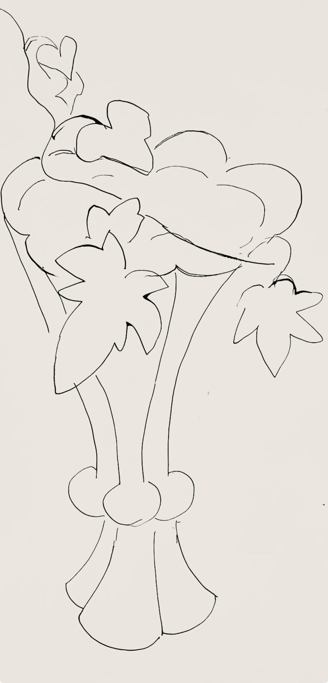 Matisse, Série H, var. 3 (Duthuit 9), Dessins, Thèmes et variations (after) - Modern Print by Henri Matisse