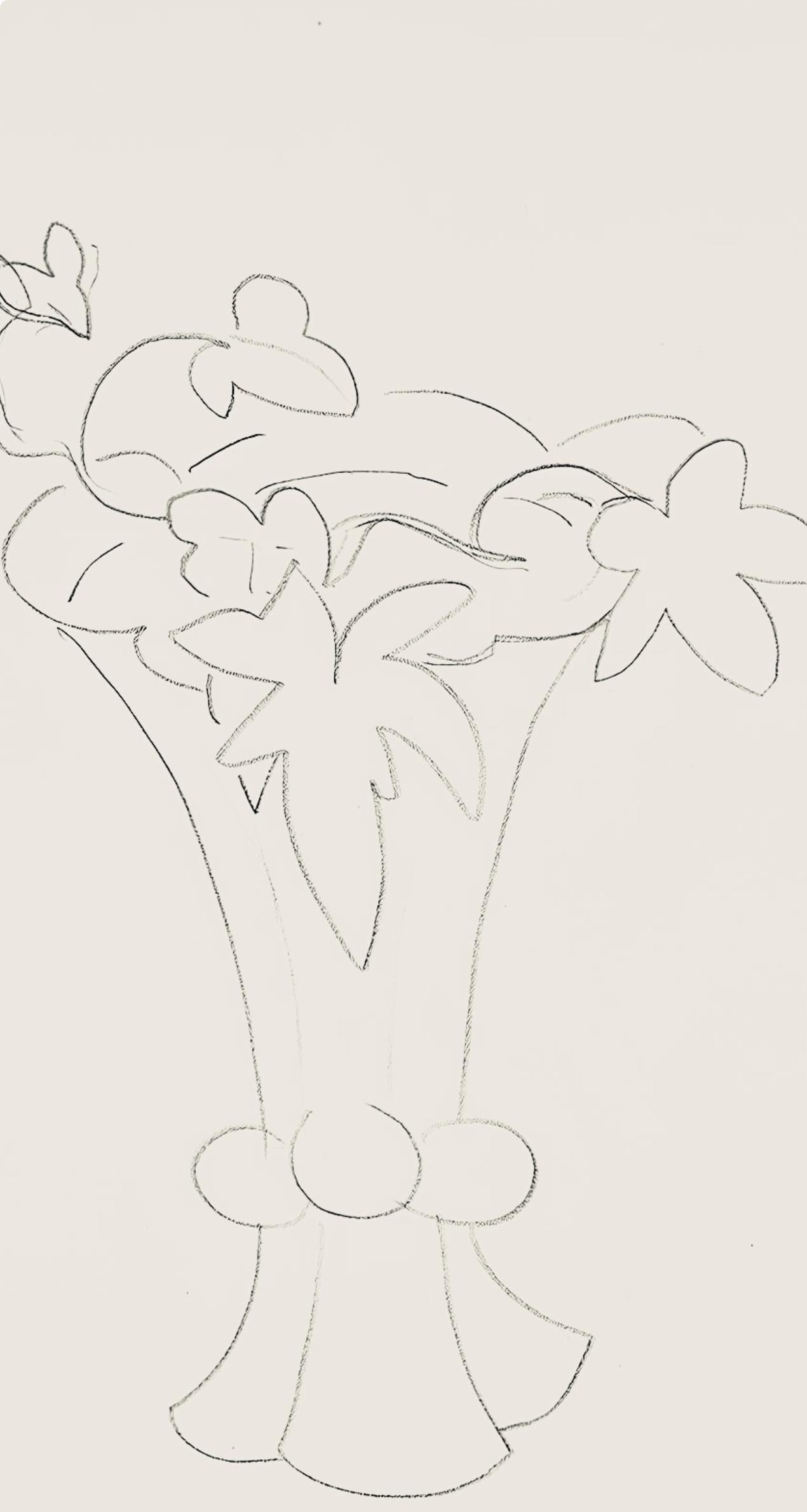 Matisse, Série H, var. 4 (Duthuit 9), Dessins, Thèmes et variations (after) - Print by Henri Matisse