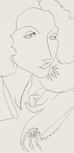 Henri Matisse, Series I, Var. 15, Drawings, Themes and Variations, 1943 (after)