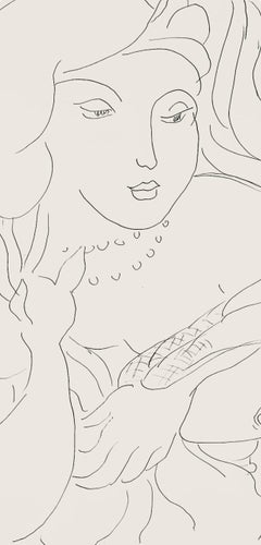 Henri Matisse, Series K, Var. 3, Drawings, Themes and Variations, 1943 (after)