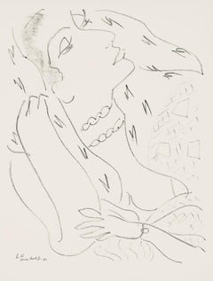 Matisse, Série L, var. 15 (Duthuit 9), Dessins, Thèmes et variations (d'après)