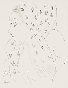 Matisse, Série L, var. 17 (Duthuit 9), Dessins, Thèmes et variations (d'après)