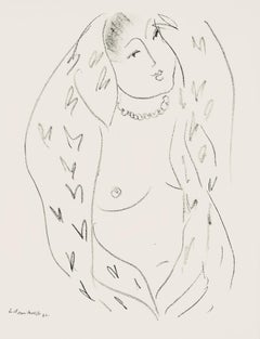 Matisse, Série L, var. 18 (Duthuit 9), Dessins, Thèmes et variations (d'après)