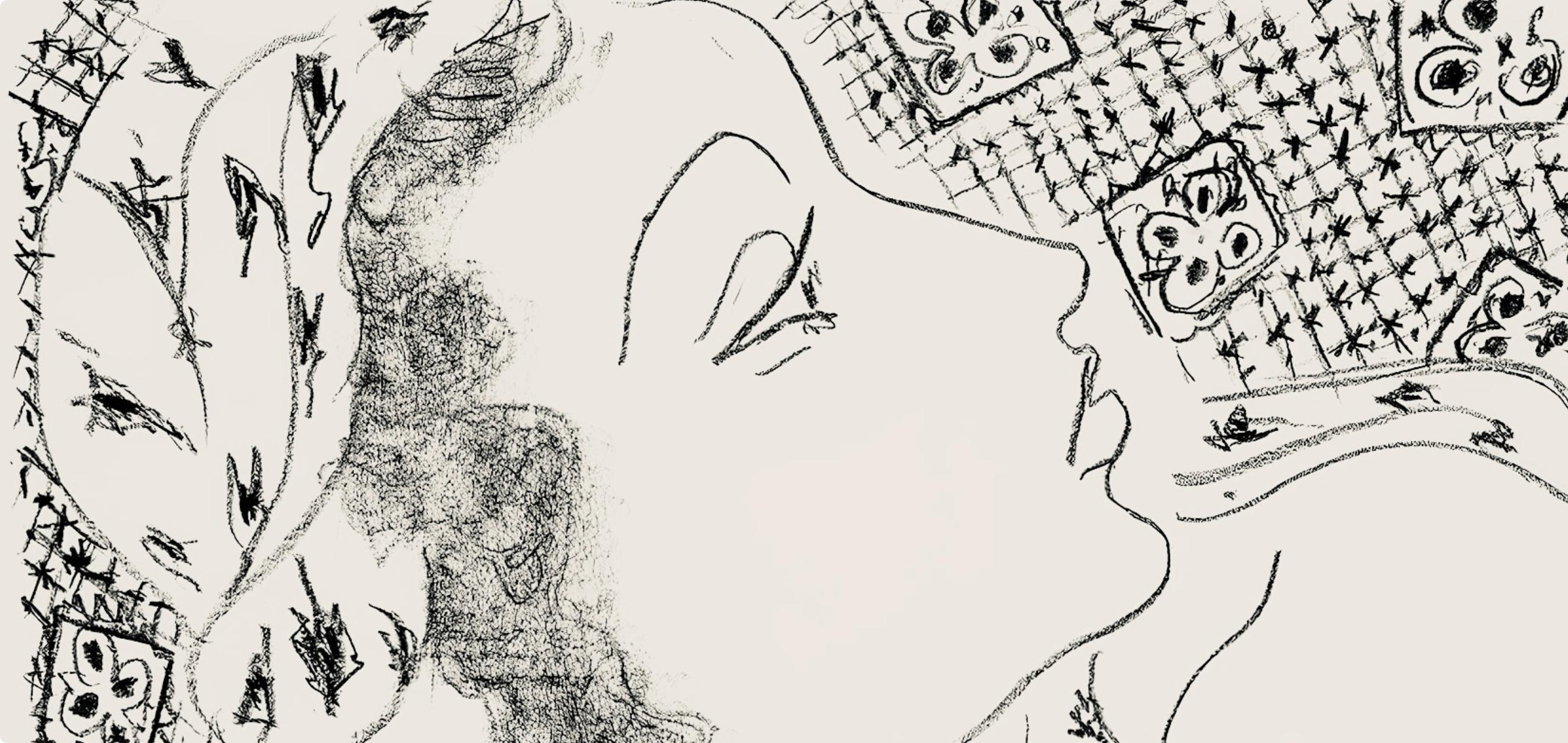 Matisse, Série L, var. 4 (Duthuit 9), Dessins, Thèmes et variations (nach) – Print von Henri Matisse