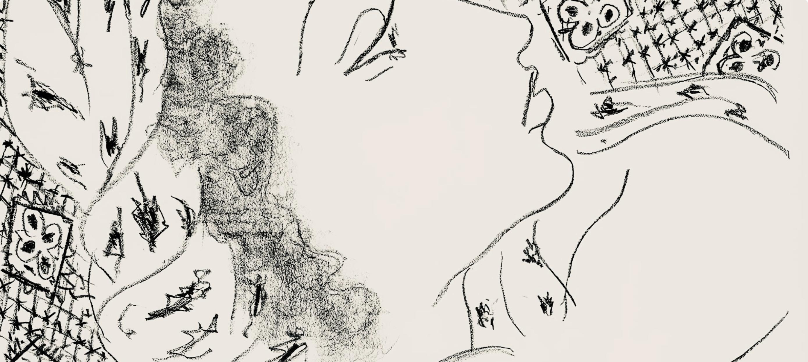 Matisse, Série L, var. 4 (Duthuit 9), Dessins, Thèmes et variations (nach) (Moderne), Print, von Henri Matisse