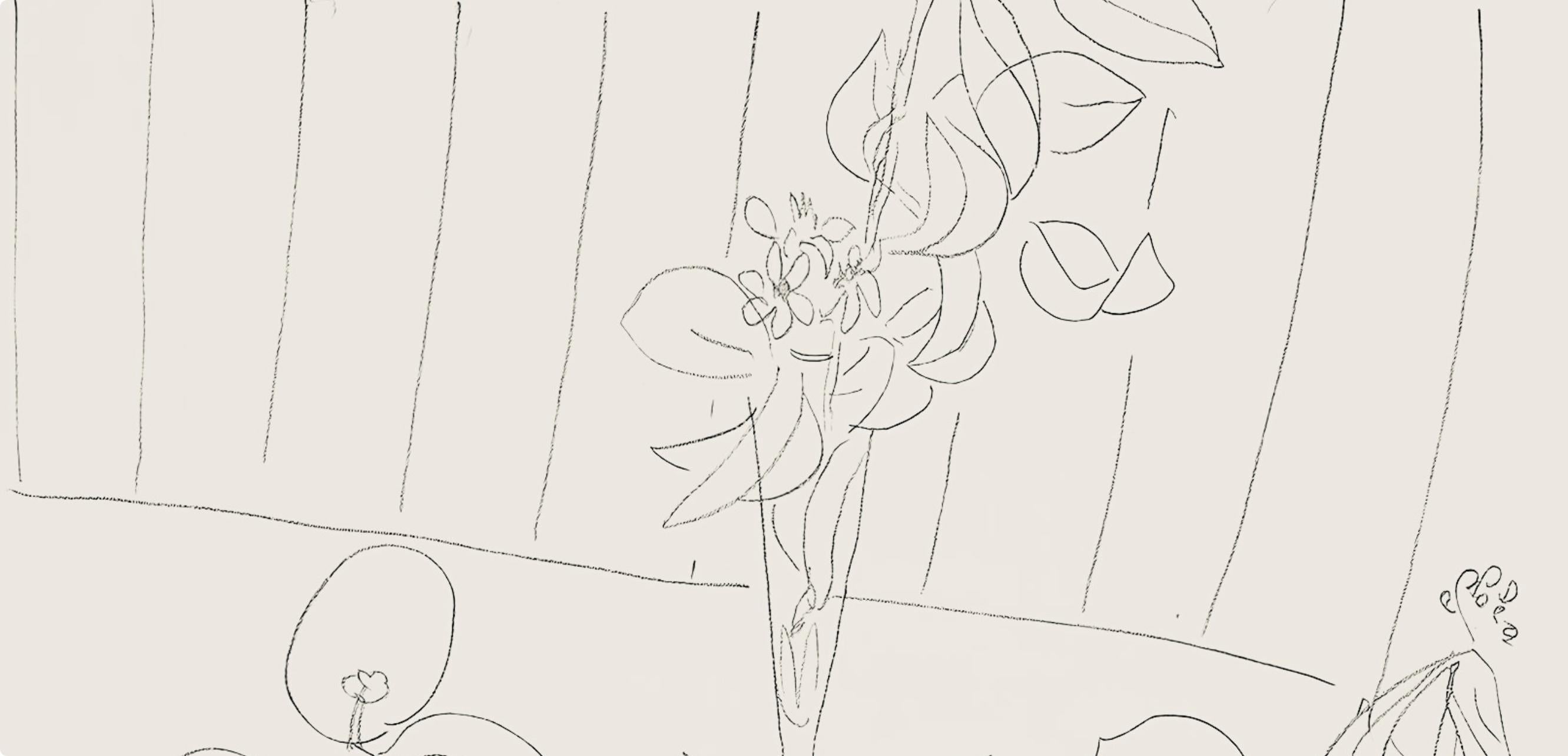 Matisse, Série M, var. 3 (Duthuit 9), Dessins, Thèmes et variations (after) - Modern Print by Henri Matisse