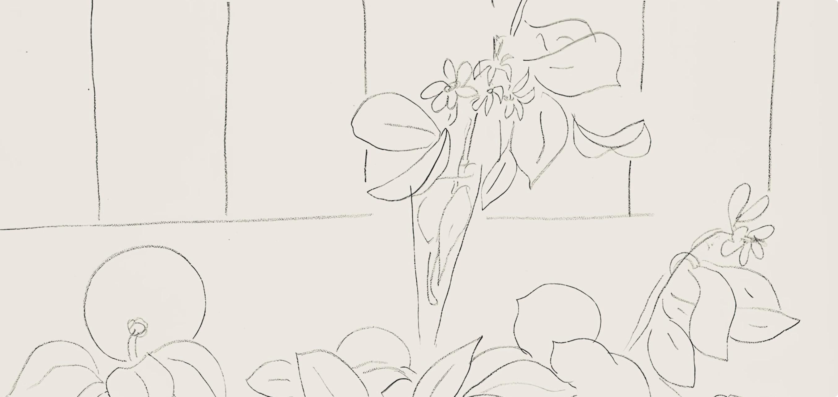 Matisse, Série M, var. 7 (Duthuit 9), Dessins, Thèmes et variations (after) - Modern Print by Henri Matisse
