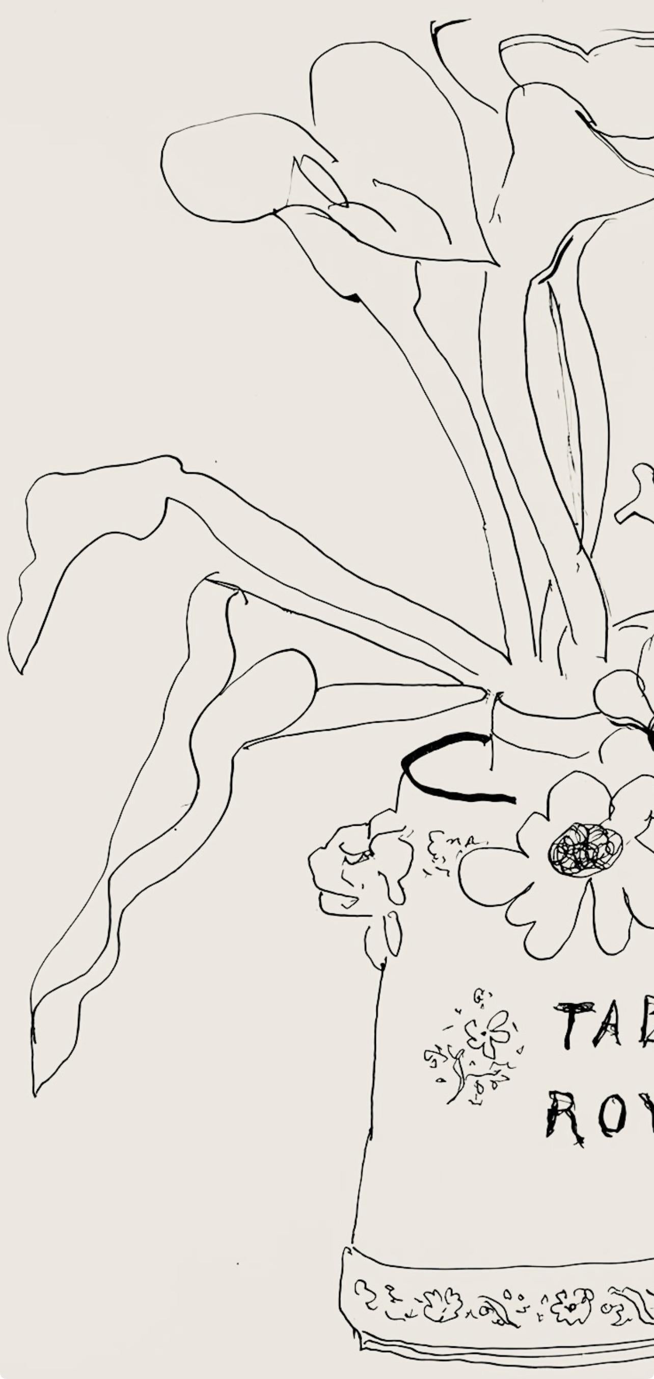 Matisse, Série N Gc'S, var. 3 (Duthuit 9), Dessins, Thèmes et variations (after) - Modern Print by Henri Matisse