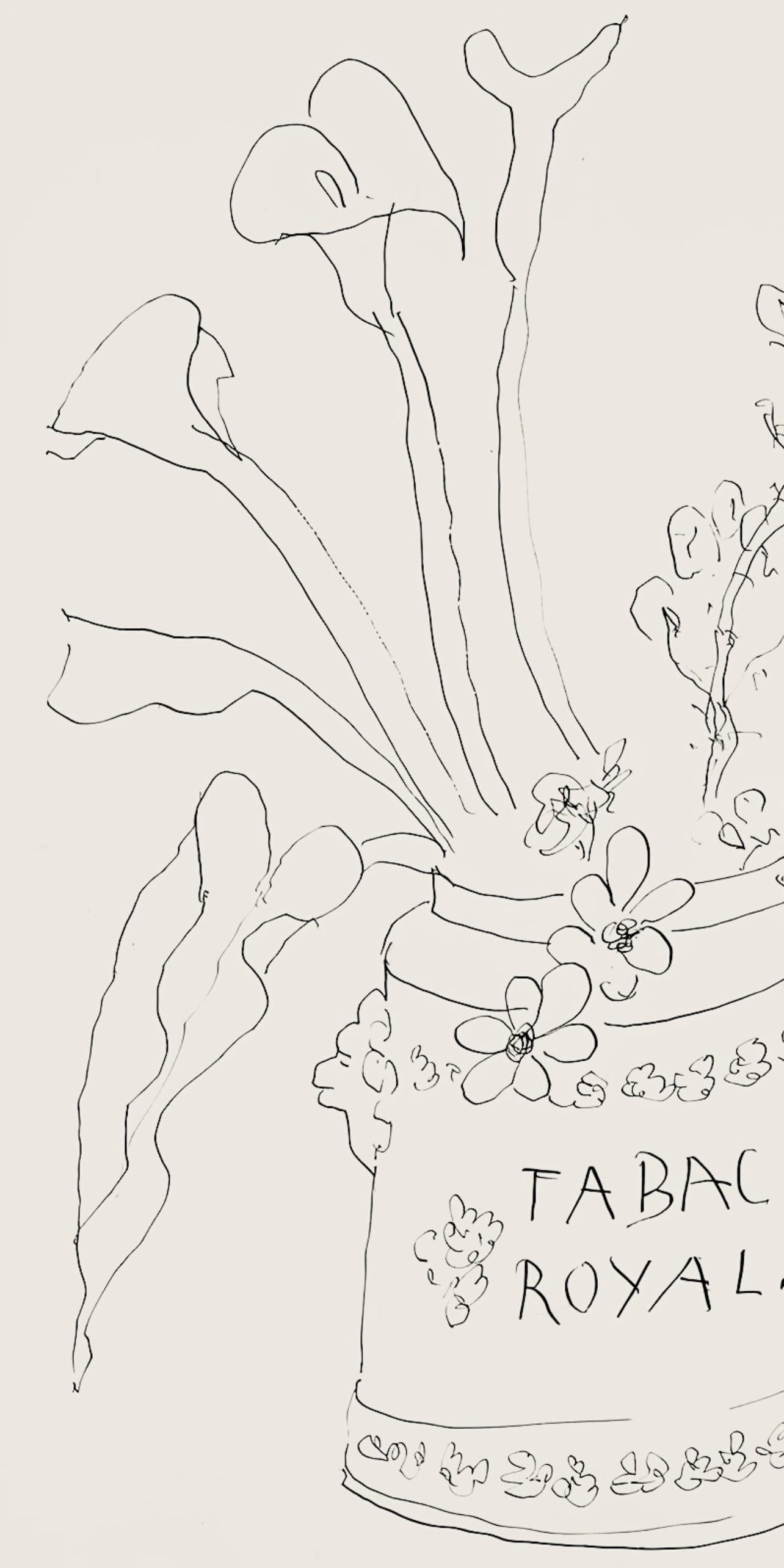 Matisse, Série N Gc'S, var. 4 (Duthuit 9), Dessins, Thèmes et variations (d'après) - Moderne Print par Henri Matisse