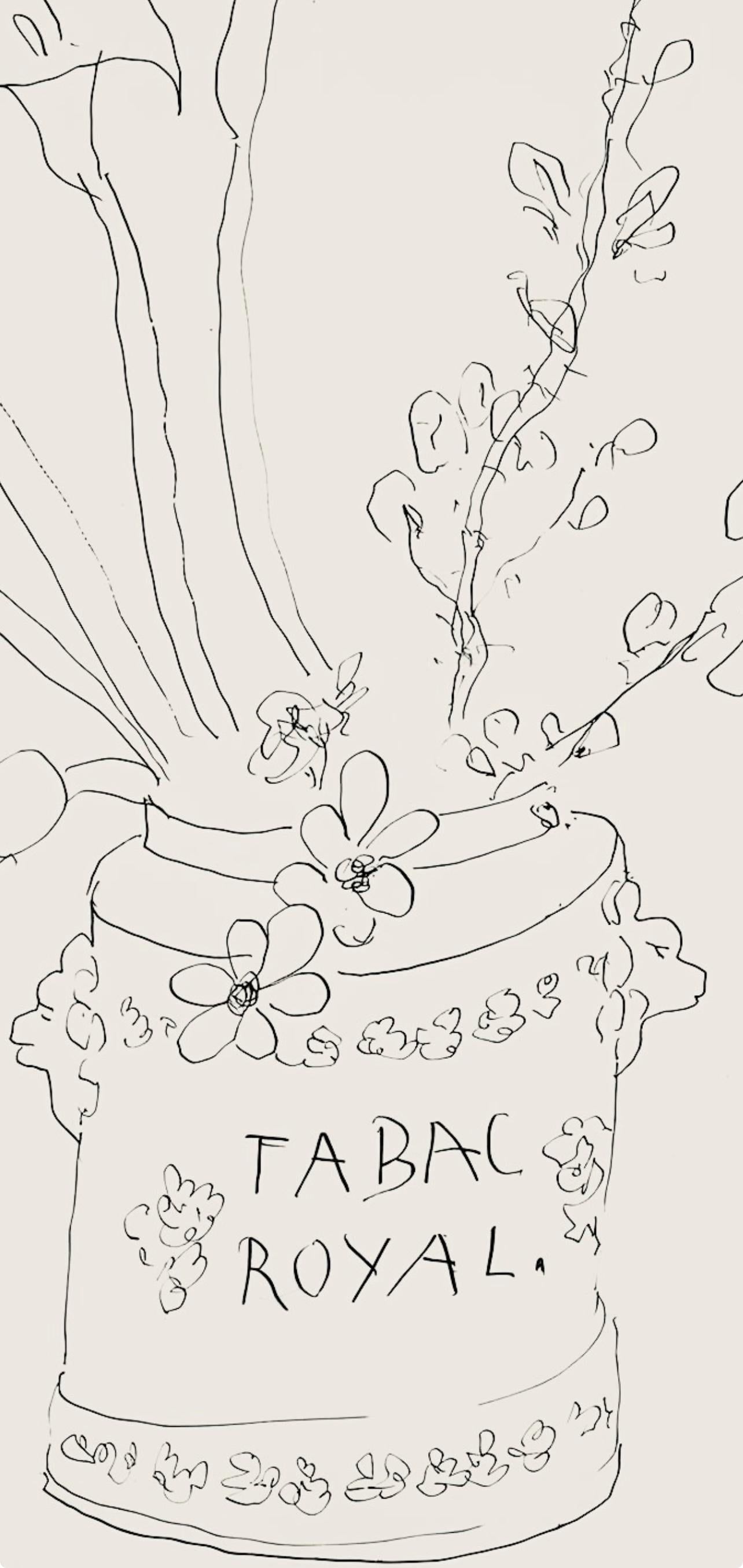 Lithographie sur papier vélin pur fil. Inscription : Signé dans la plaque et non numéroté, tel que publié. Bon état. Notes : D'après le folio, Henri Matisse, Dessins, Thèmes et Variations, 1943. Publié par Martin Fabiani, Éditeur, Paris ; imprimé