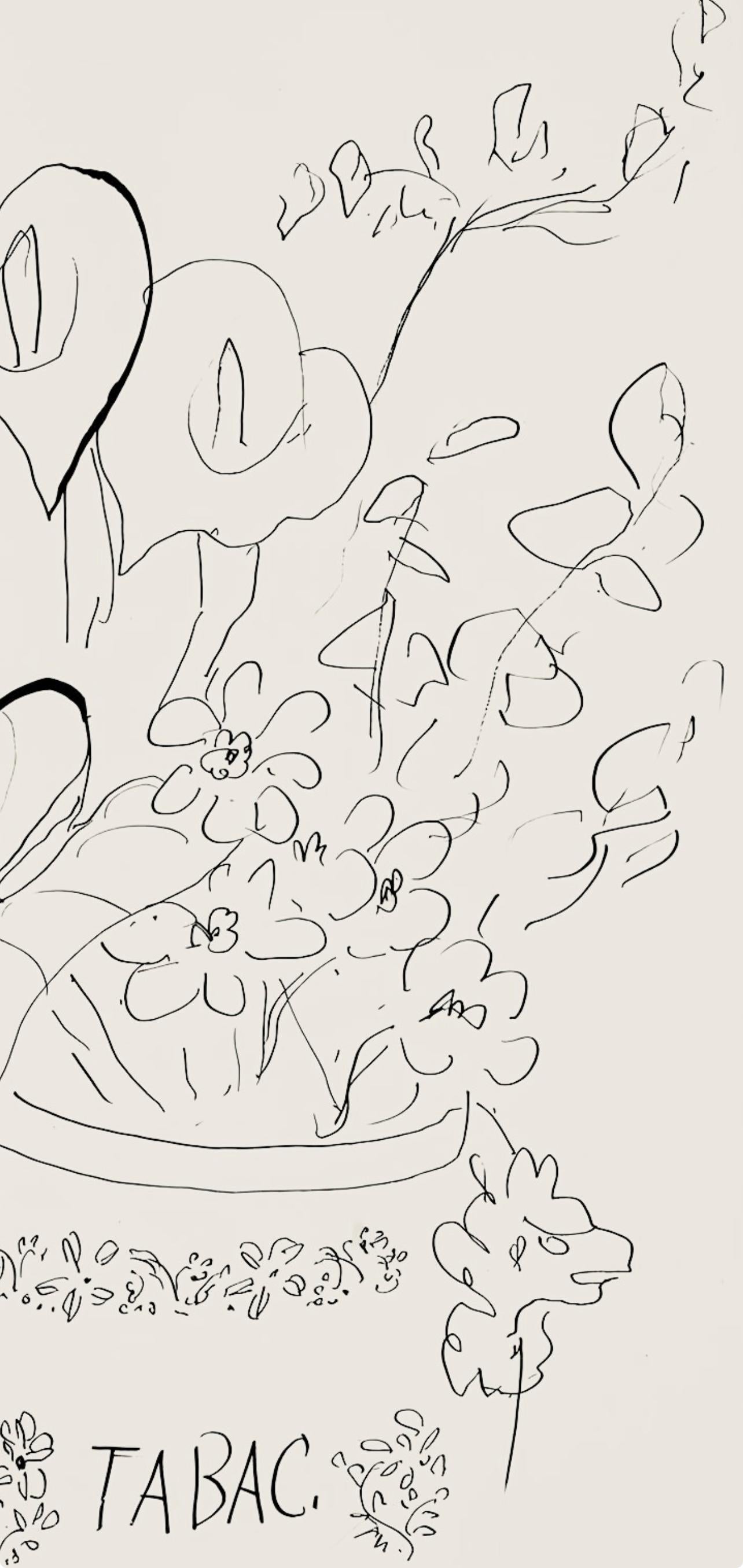Matisse, Série N Gc'S, var. 5 (Duthuit 9), Dessins, Thèmes et variations (after) - Print by Henri Matisse