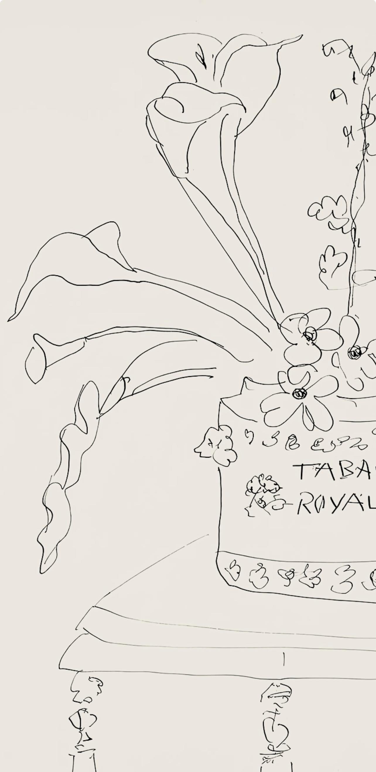 Matisse, Série N Gc'S, var. 2 (Duthuit 9), Dessins, Thèmes et variations (d'après) - Moderne Print par Henri Matisse