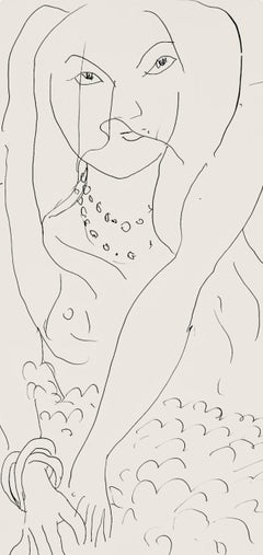 Henri Matisse, Series N, Var. 3, Drawings, Themes and Variations, 1943 (after)