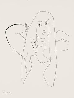 Matisse, Série N, var. 4 (Duthuit 9), Dessins, Thèmes et variations (d'après)