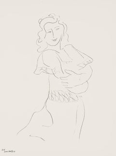 Matisse, Série O, var. 15 (Duthuit 9), Dessins, Thèmes et variations (d'après)