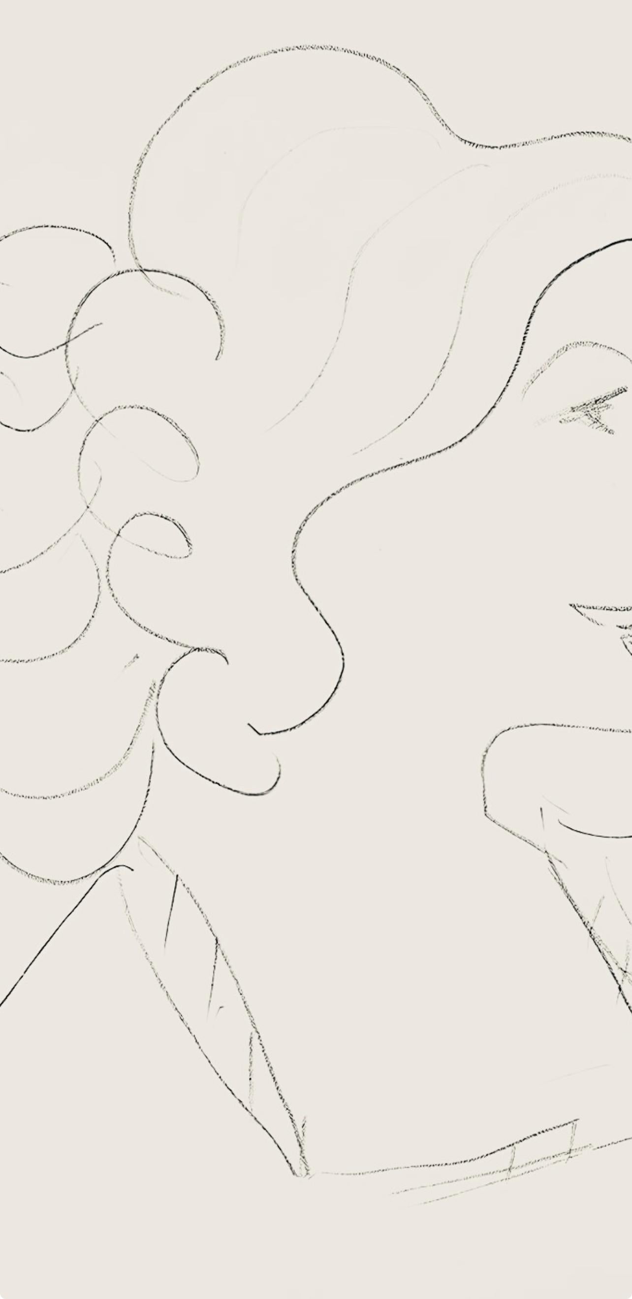 Matisse, Série O, var. 17 (Duthuit 9), Dessins, Thèmes et variations (after) - Modern Print by Henri Matisse
