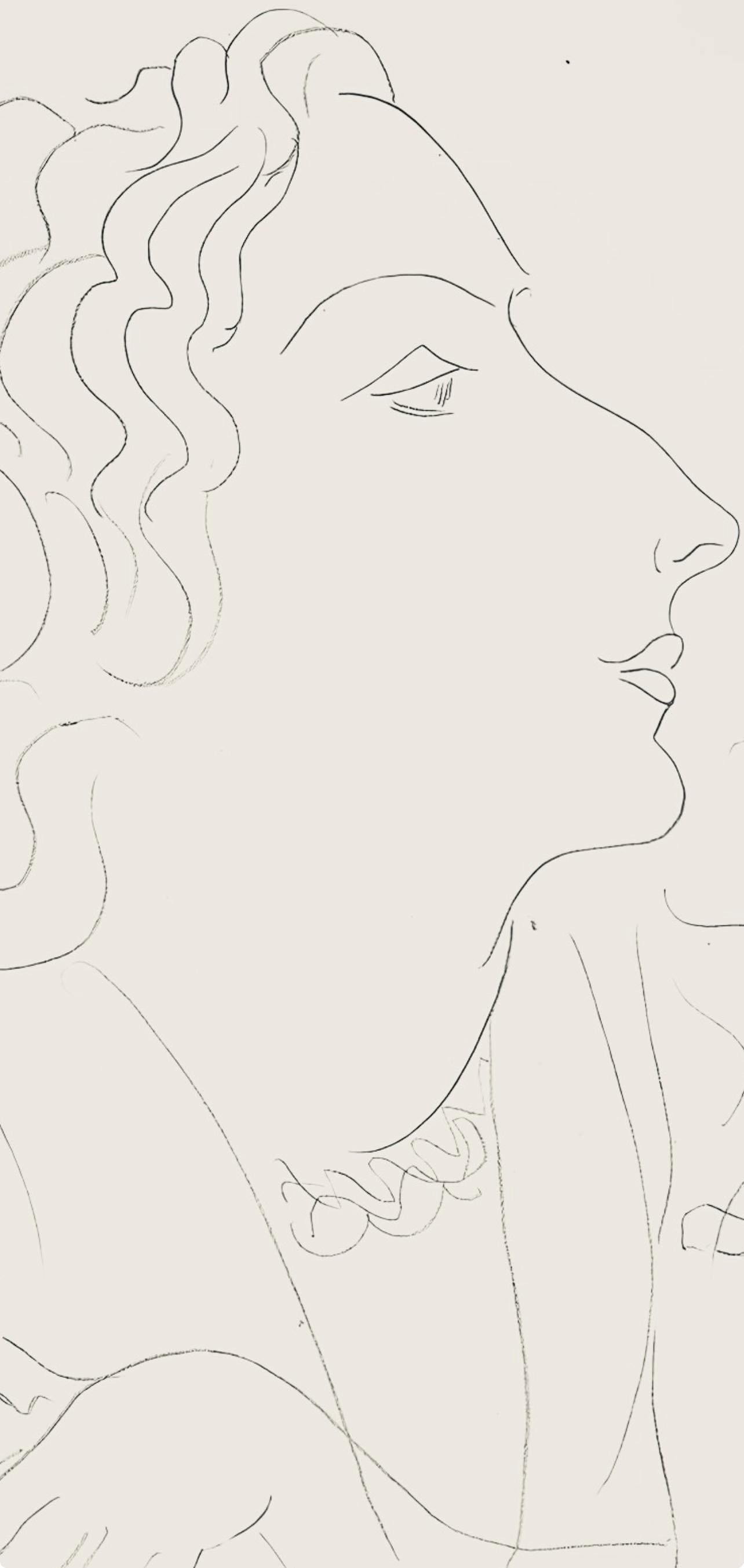 Matisse, Série O, var. 3 (Duthuit 9), Dessins, Thèmes et variations (after) - Print by Henri Matisse