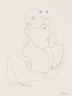 Matisse, Série O, var. 9 (Duthuit 9), Dessins, Thèmes et variations (d'après)