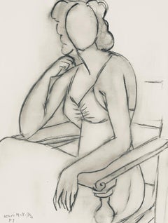 Matisse, Série P, var. 1 (Duthuit 9), Dessins, Thèmes et variations (d'après)
