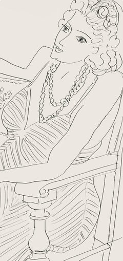 Matisse, Série P, var. 3 (Duthuit 9), Dessins, Thèmes et variations (dopo)