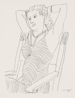 Matisse, Série P, var. 4 (Duthuit 9), Dessins, Thèmes et variations (d'après)