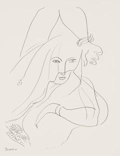 Matisse, Série V, var. 7 (Duthuit 9), Dessins, Thèmes et variations (d'après)
