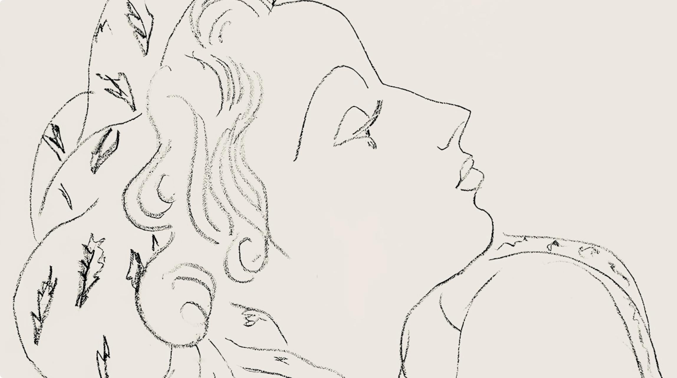 Matisse, Série Z, var. 1 (Duthuit 9), Dessins, Thèmes et variations (after) - Print by Henri Matisse