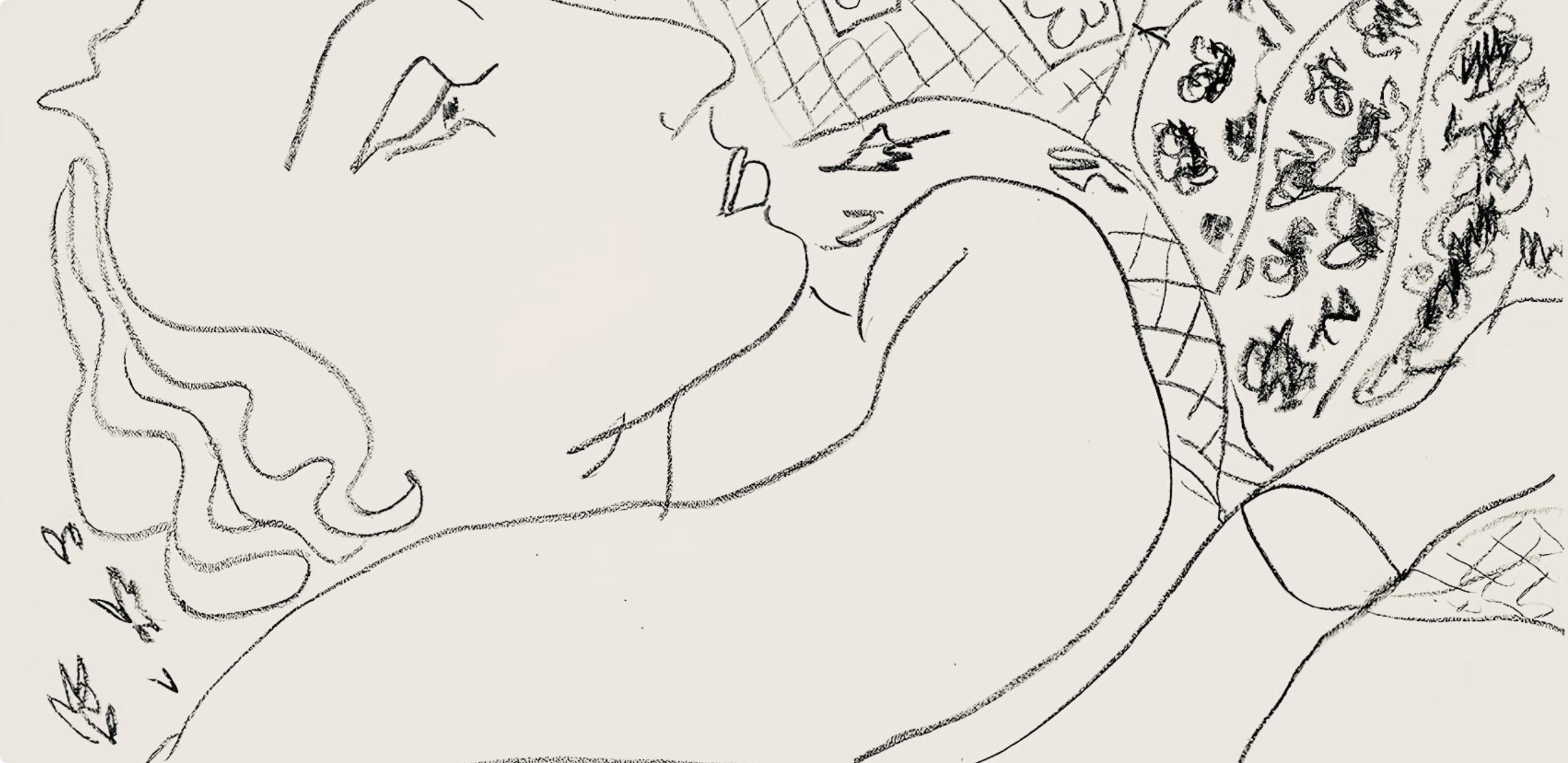 Matisse, Série Z, var. 2 (Duthuit 9), Dessins, Thèmes et variations (after) - Modern Print by Henri Matisse