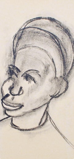 Henri Matisse, Mujer sudanesa, de Retratos de Henri Matisse, 1954 (after)