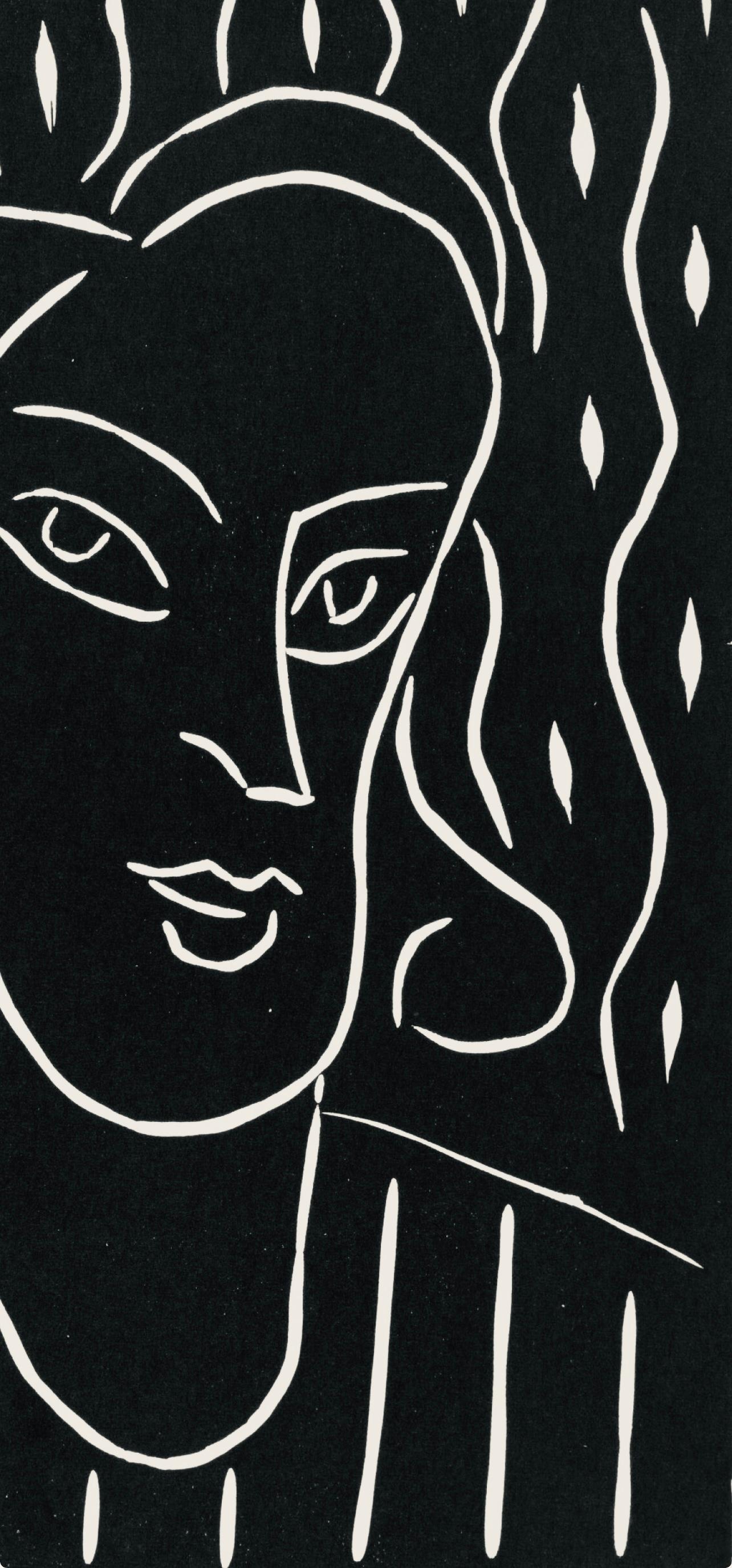 Matisse, Teeny (Duthuit 723), Société internationale d'art XXe siècle (after) - Black Abstract Print by Henri Matisse