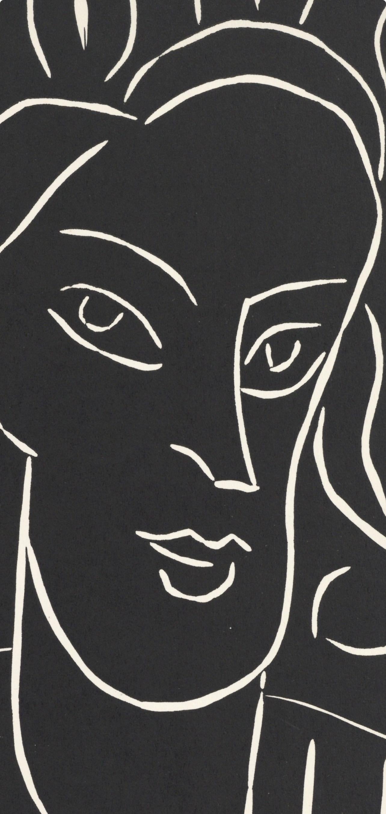 Matisse, Teeny (Duthuit 723), XXe Siècle (after) - Black Abstract Print by Henri Matisse