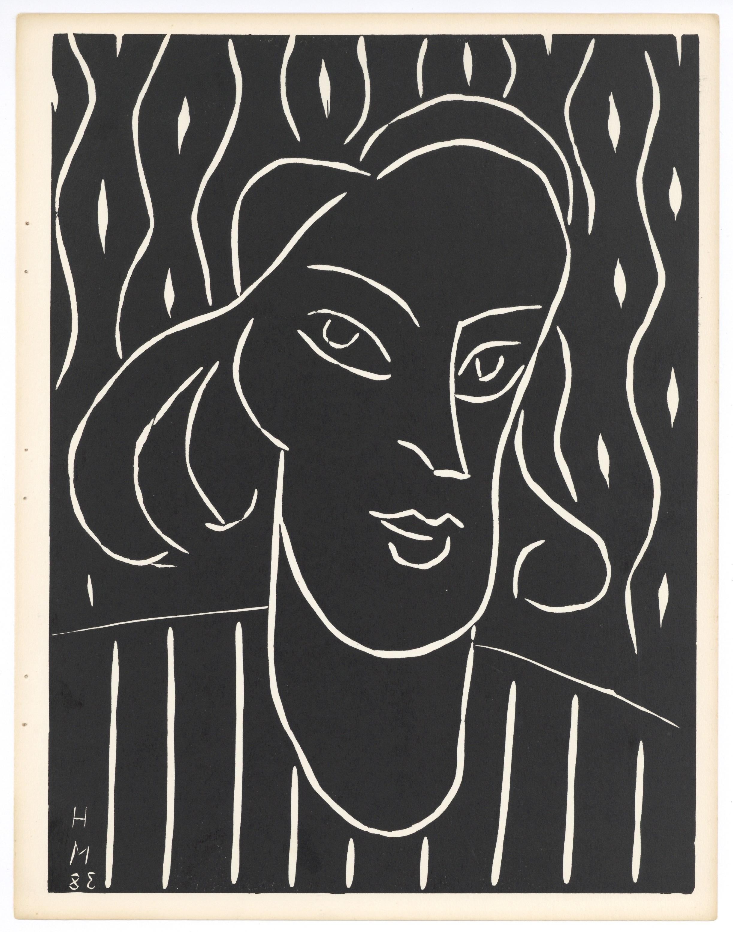 Linocut on vélin paper. Inscription: Unsigned and unnumbered, as issued. Good condition. Notes: From the volume, XXe Siècle, vol. n°4, 1938. Published and printed under the direction of Gualtieri di San Lazzaro, éditeur, Paris, by Société