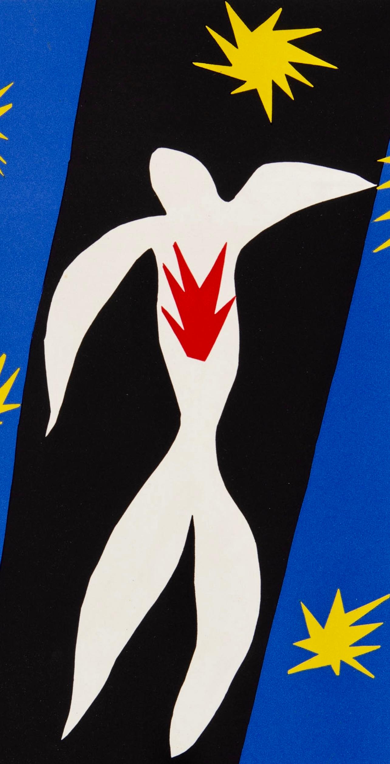 Matisse, La Chute d'Icare (Duthuit 74), Verve: Revue Artistique (after) - Print by Henri Matisse