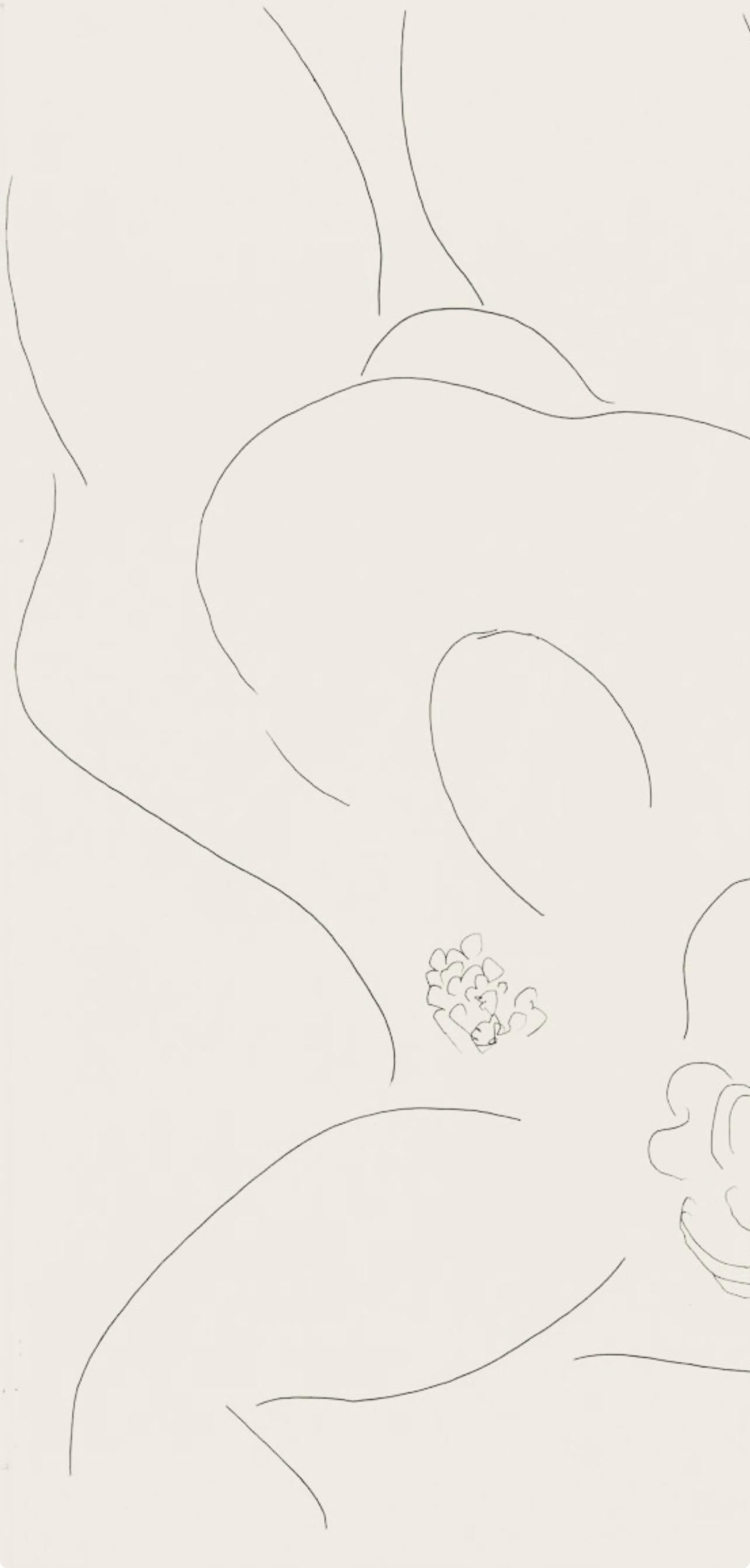 Matisse, Une négresse par le démon..., Poésies (after) - Print by Henri Matisse
