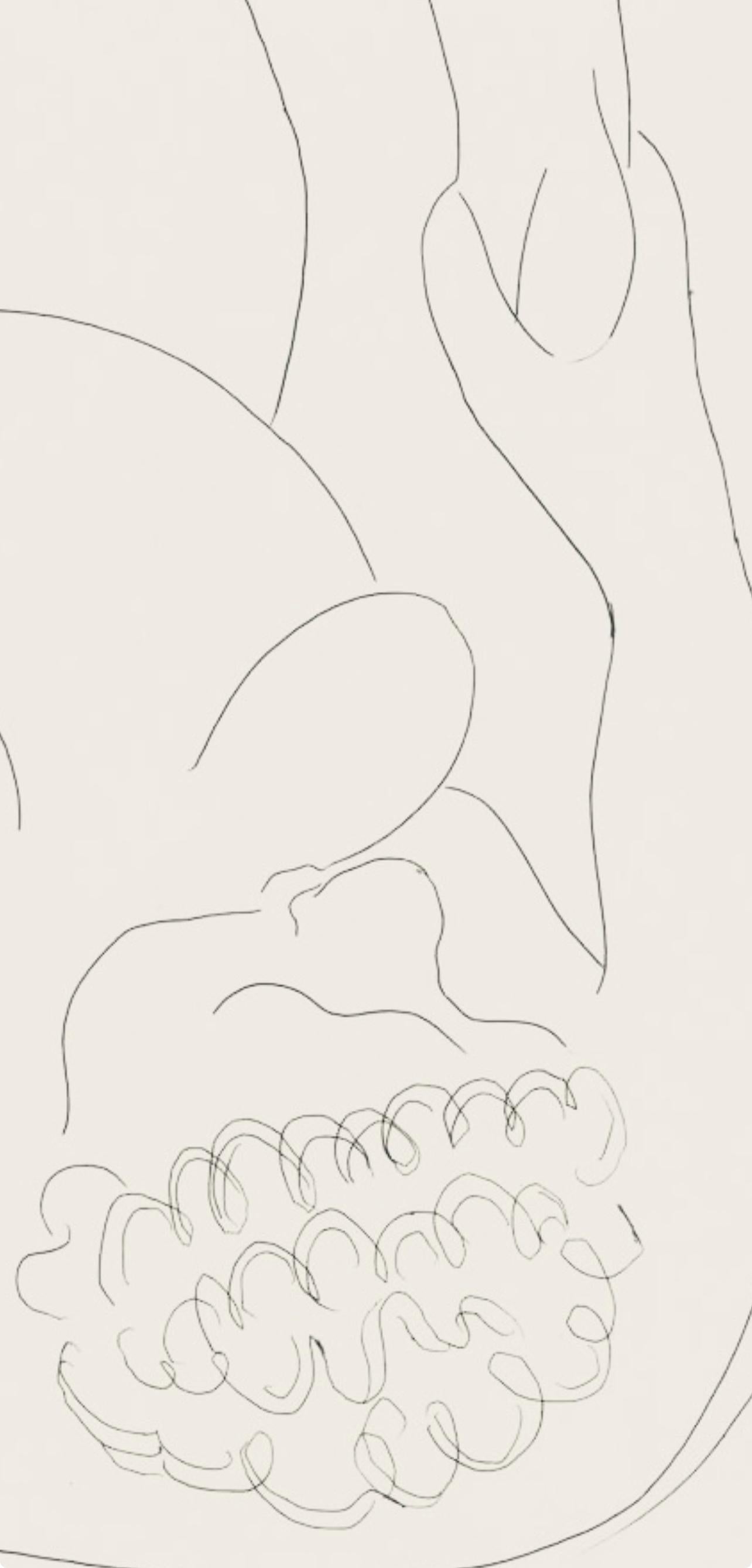 Matisse, Une négresse par le démon..., Poésies (after) - Modern Print by Henri Matisse