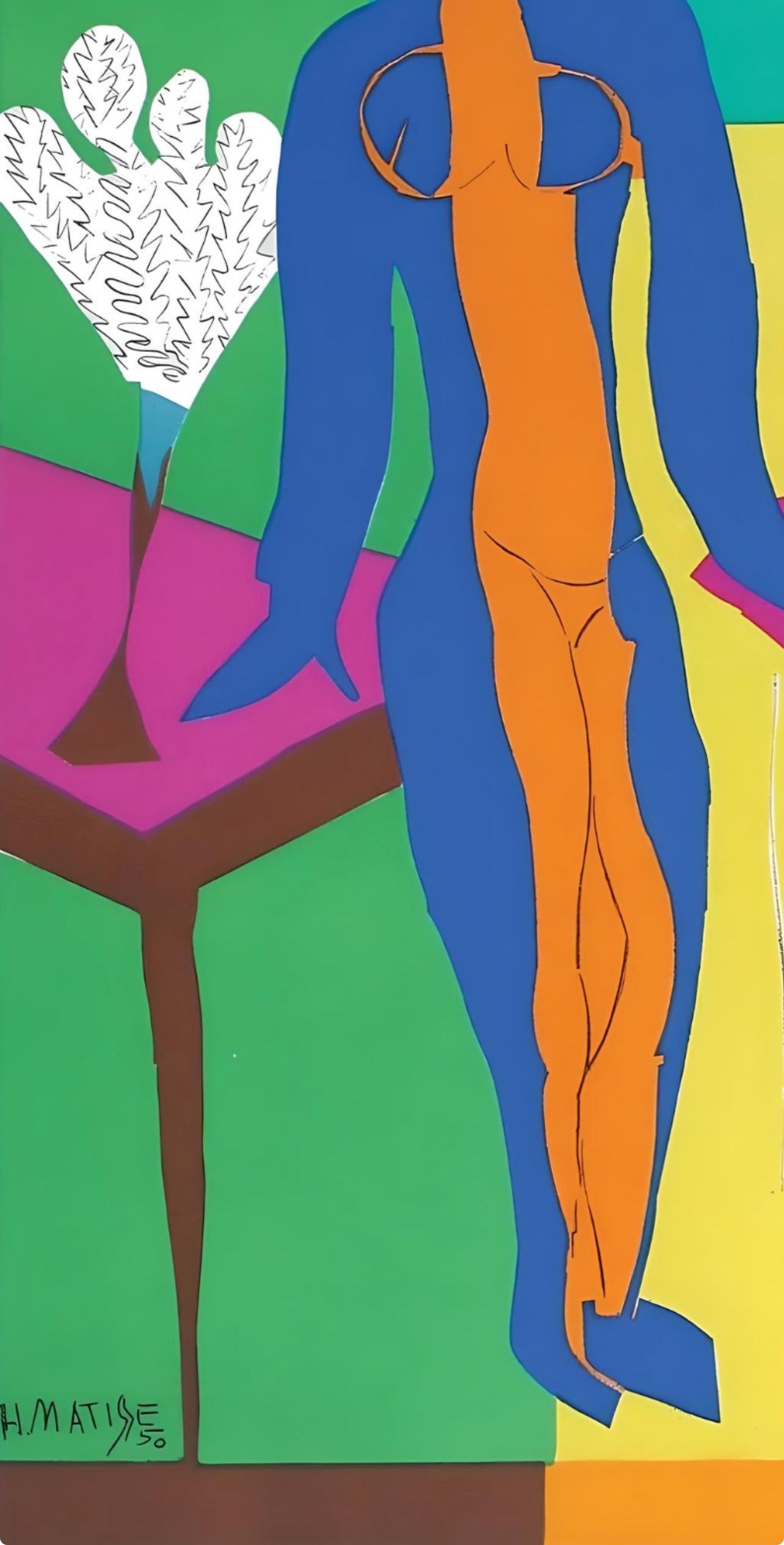 Original Edition Lithograph on vellum paper. Inscription: Signed in the plate, as issued. Excellent condition. Notes: From the volume, Verve: Revue Artistique et Littéraire, Vol. IX, N° 35-36, 1958. Published by Éditions de la revue Verve, Paris;