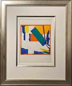 Litografia a colori Modern Master 'Souvenirs d'Océanie' su carta Wove