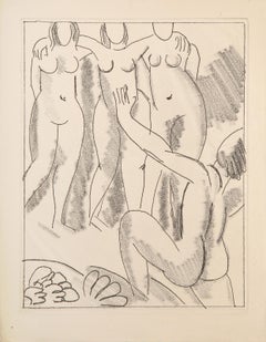 Nausicaa Ulysess, Etching by Henri Matisse