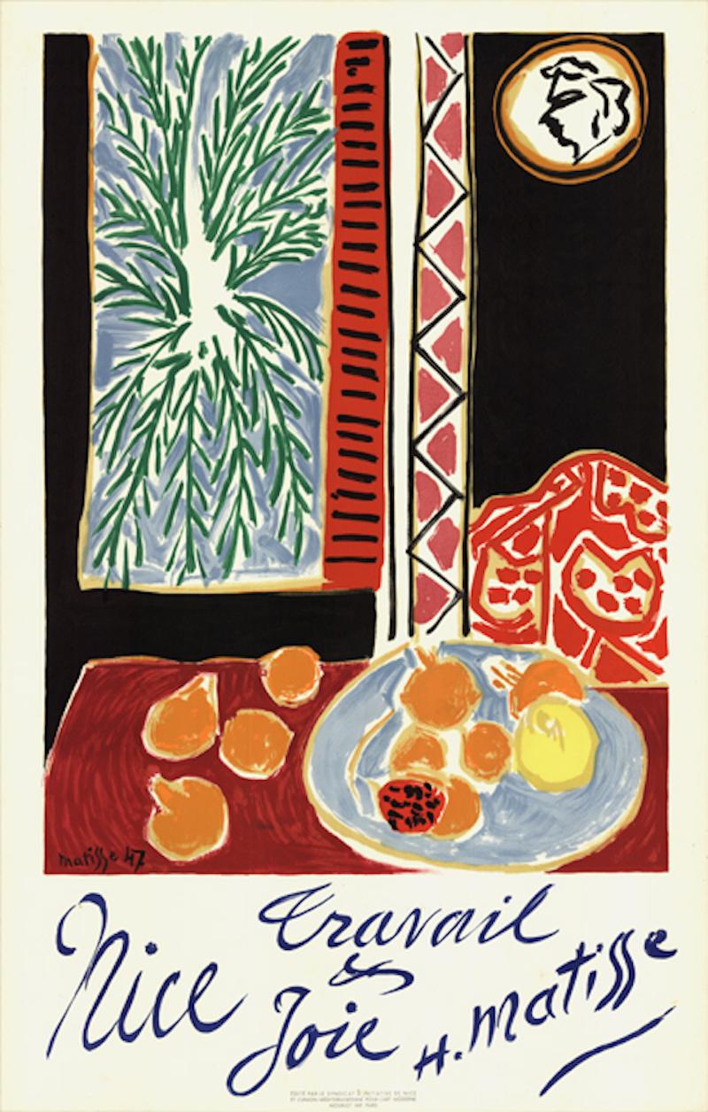 Henri Matisse Still-Life Print - Nice, Travail et Joie