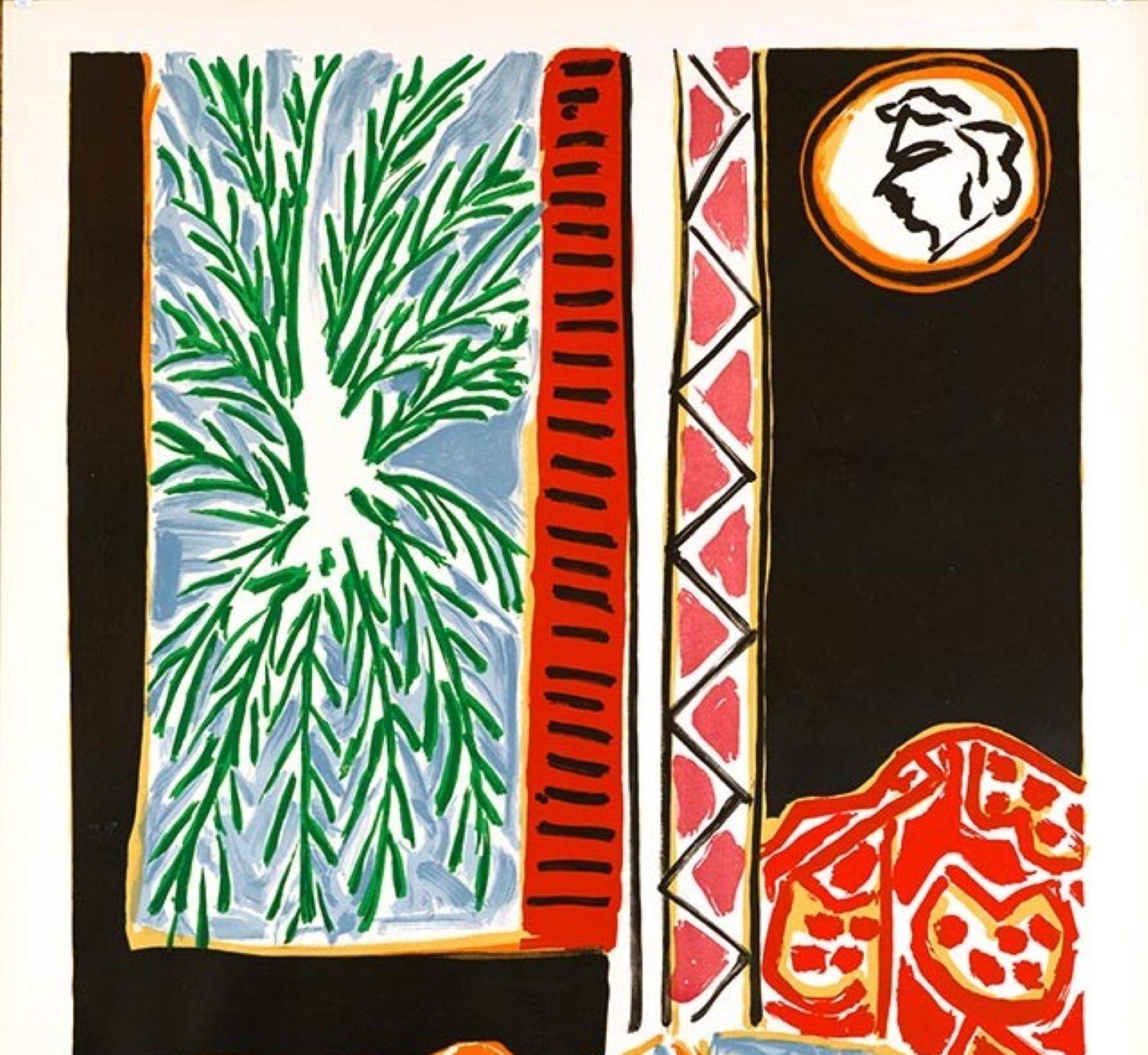 Lithographie sur pierre Nice Travail & Joie 1947 (d'après) Henri Matisse en vente 2