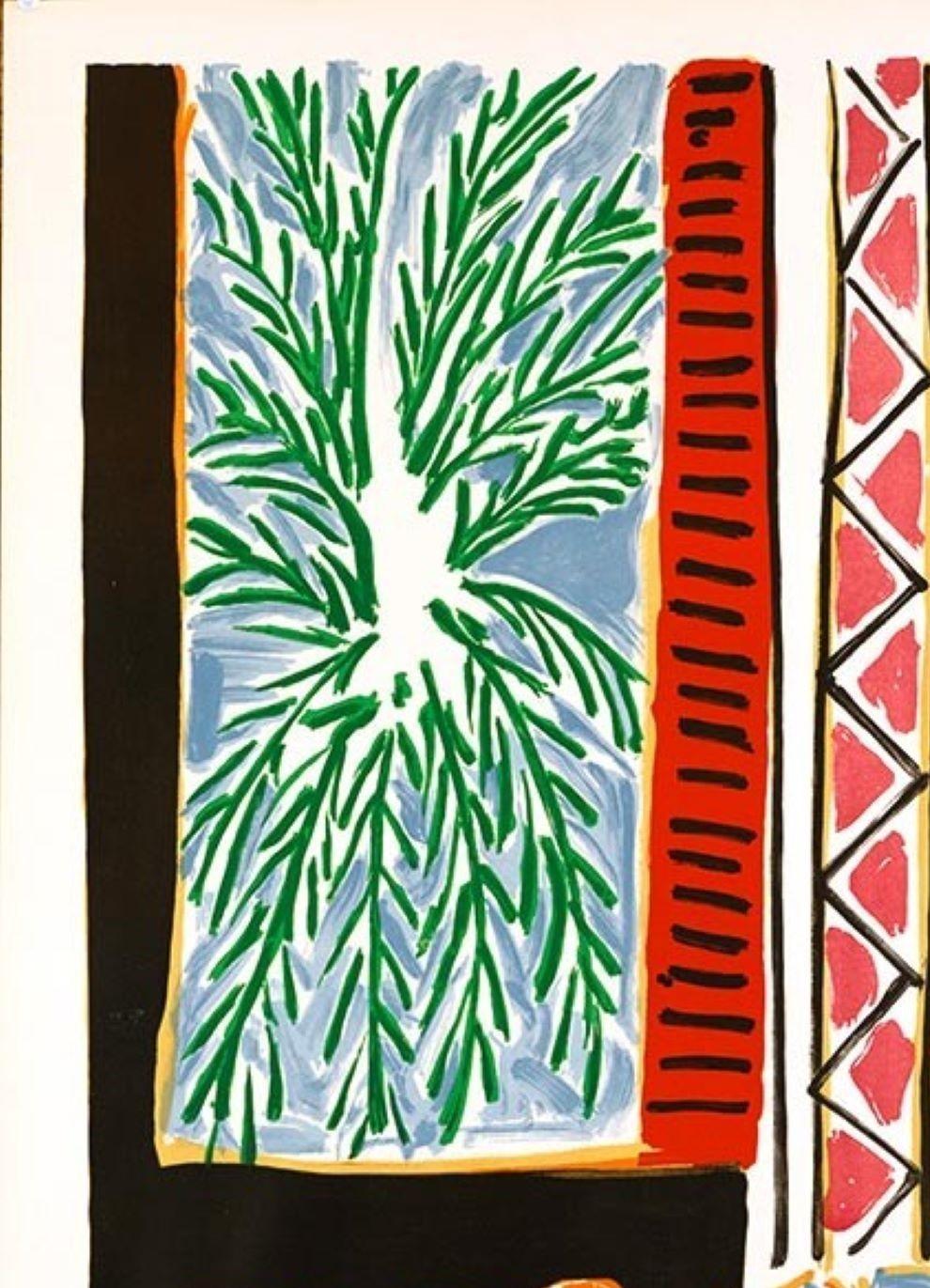 Lithographie sur pierre Nice Travail & Joie 1947 (d'après) Henri Matisse en vente 3