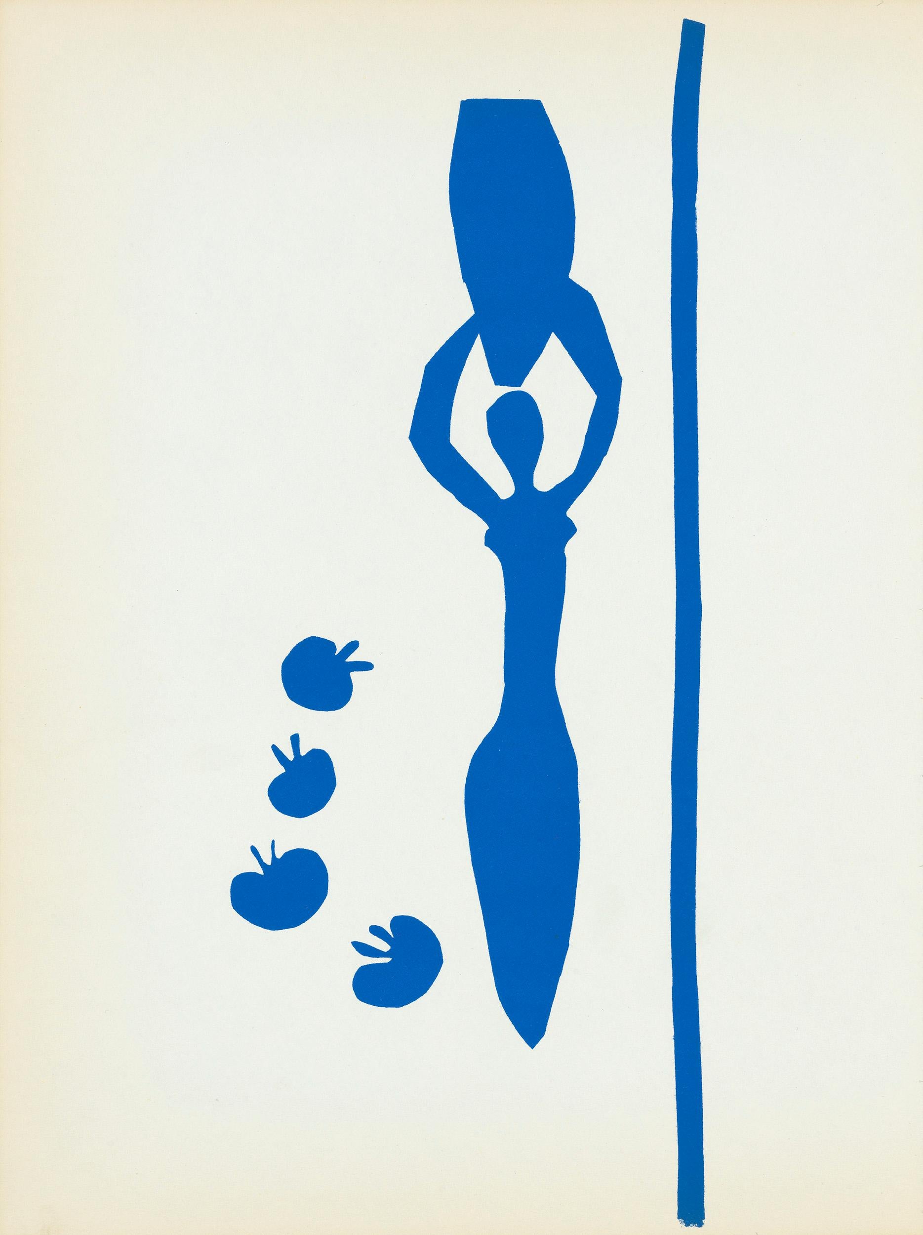 Henri Matisse Figurative Print - Nu Bleu I